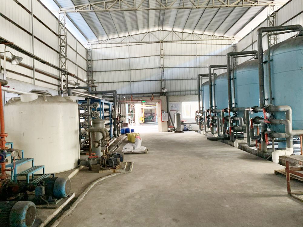 梅州某某紙業80m3ph除鹽水係統現場圖片