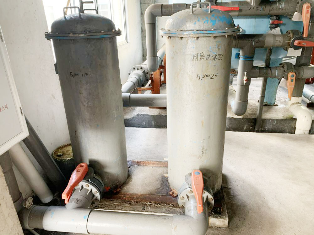 梅州某某紙業（yè）80m3ph除鹽水係統現場圖片