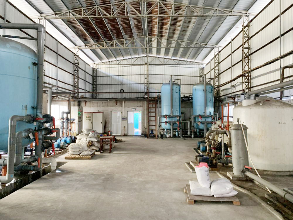 梅州某某（mǒu）紙業80m3ph除鹽水係統現場圖片