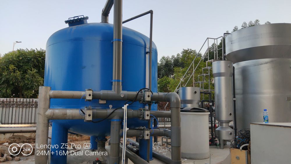 廣（guǎng）東（dōng）某某紡織100噸軟化水工程