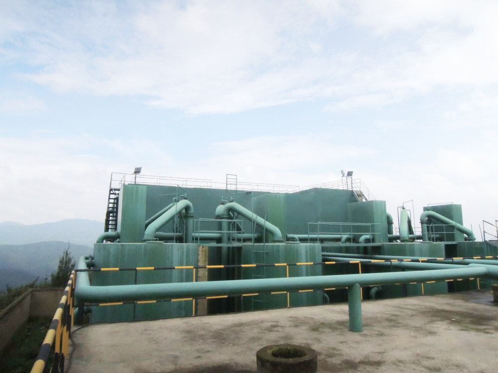 雲南某某化工600m3ph一體化